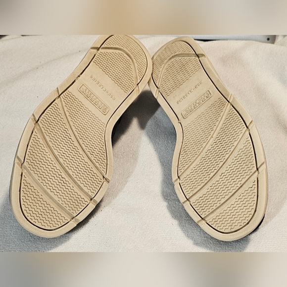 Sperry Top-Sider Leeward Boat Shoe/Deck Shoe, Navy/Gray, Size 3M Big Kids, VGUC! - Picture 7 of 9